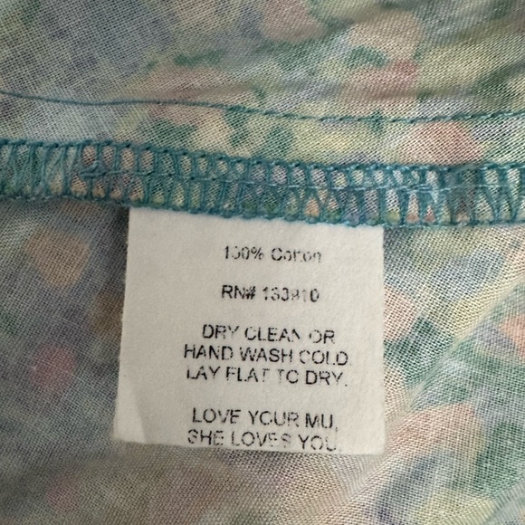 Show Me Your Mumu Claire Mini Dress Painterly Petals Print Small Resortwear Boho - Picture 8 of 13